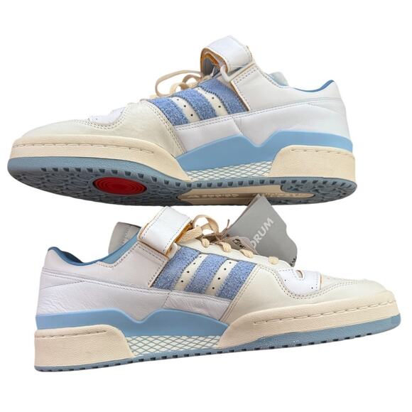NWT Men\'s Adidas Baby Blue Forum 84 LG White Clear Sky Sneakers - Size 12.5 main image 8